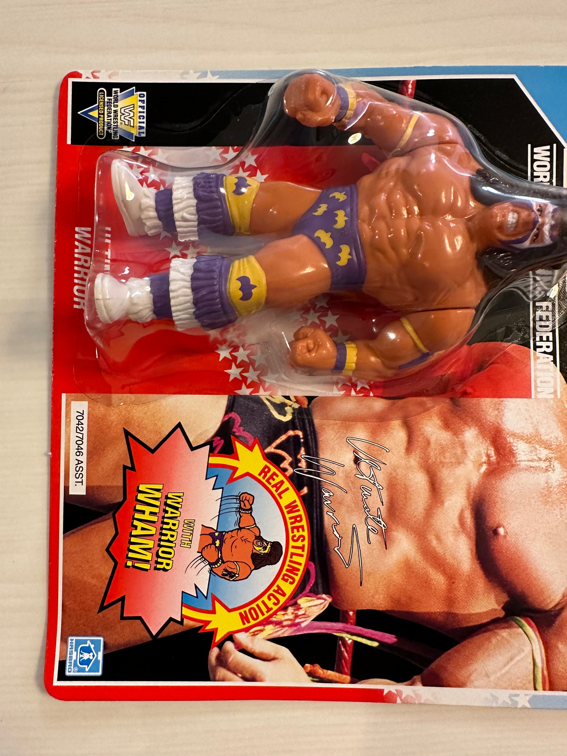 Ultimate Warrior Series 3 WWF Hasbro – retrofigure