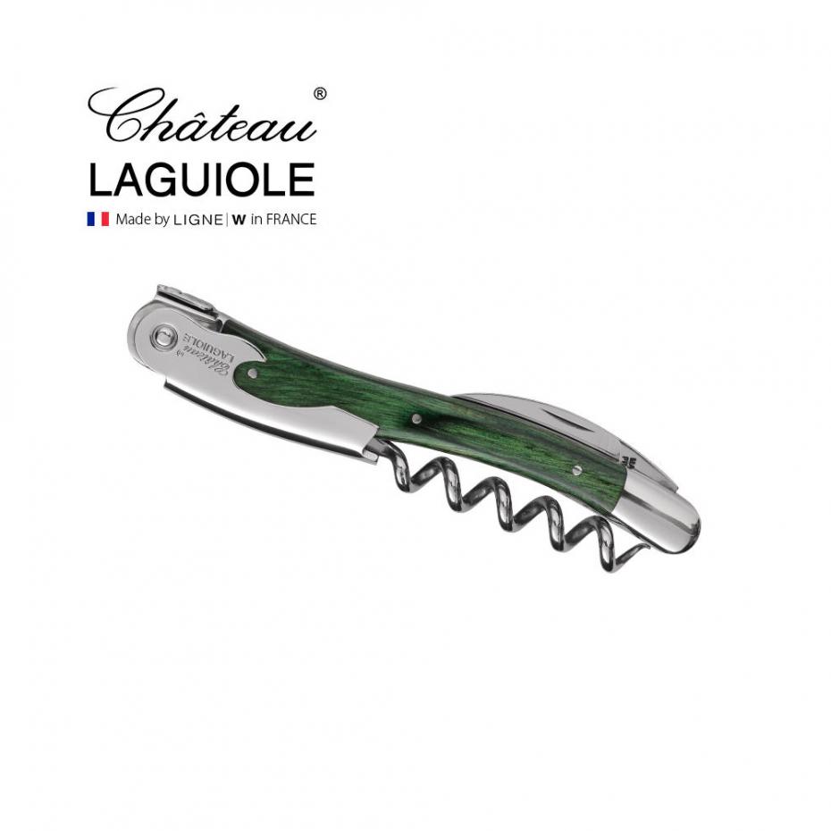 シャトーラギオール ソムリエナイフ スタミナウッド グリーン