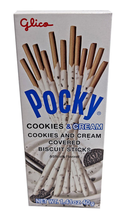 Pocky 1.41oz Box Cookies and Cream — b.a. Sweetie Candy Store
