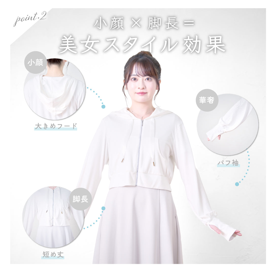 公式】UVカットパーカー｜ 夏雪草 ｜ シロノサクラ。 – シロノサクラ