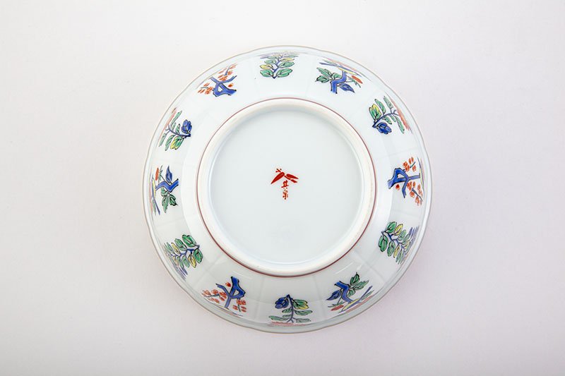 マイセン写し色絵草花文【キャンディーボックス】｜有田焼なら賞美堂