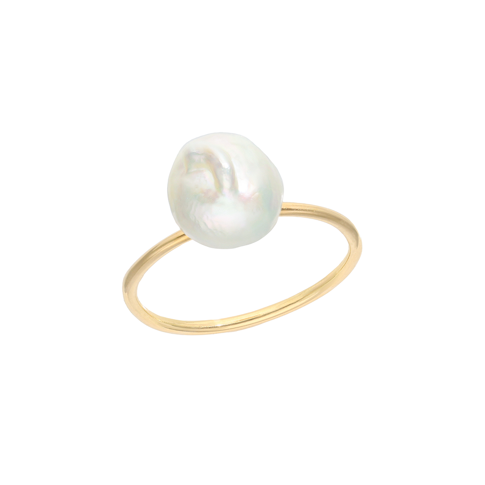 K18イエローゴールドパールリング | シンプリッチ公式オンラインショップ