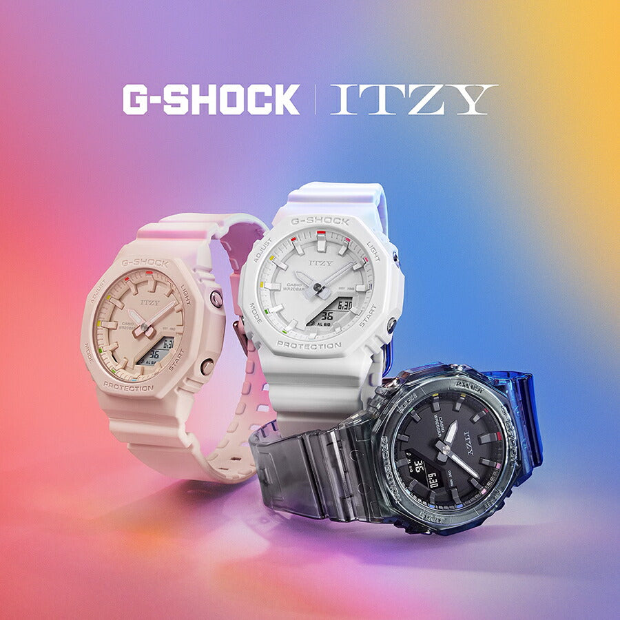 G-SHOCK コンパクトサイズ ITZY コラボレーションモデル GMA-P2100ZY