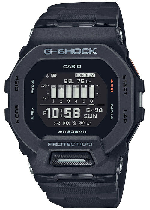 G-SHOCK G-SQUAD GBD-200-2JF メンズ 電池式 Bluetooth デジタル 樹脂