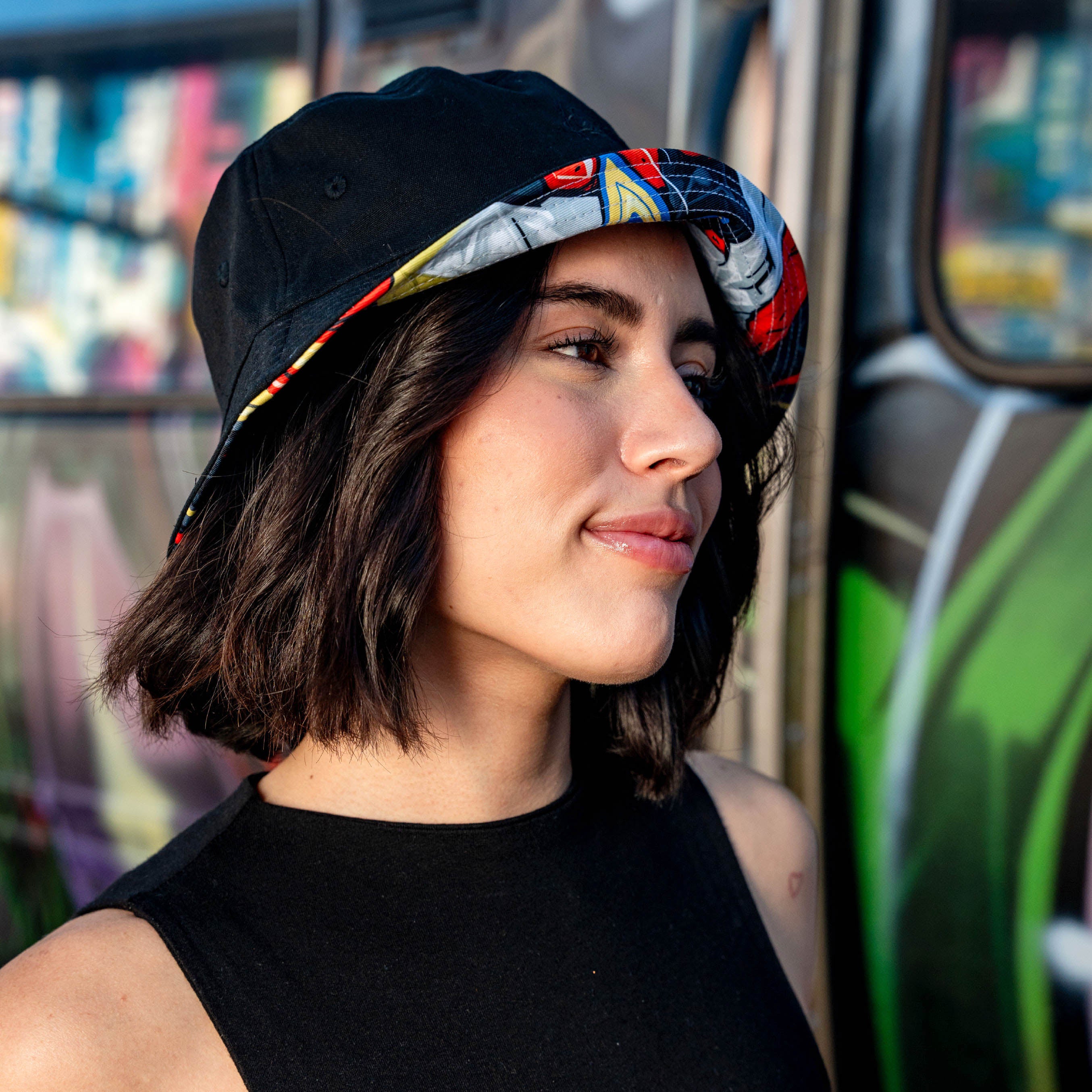 Askew One Bucket Hat – Limited Edition Reversible Street Art