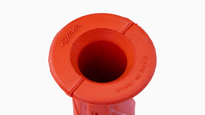 NICEネオミニグリップ 貫通タイプ レッド 全長110mm 標準ハンドル用