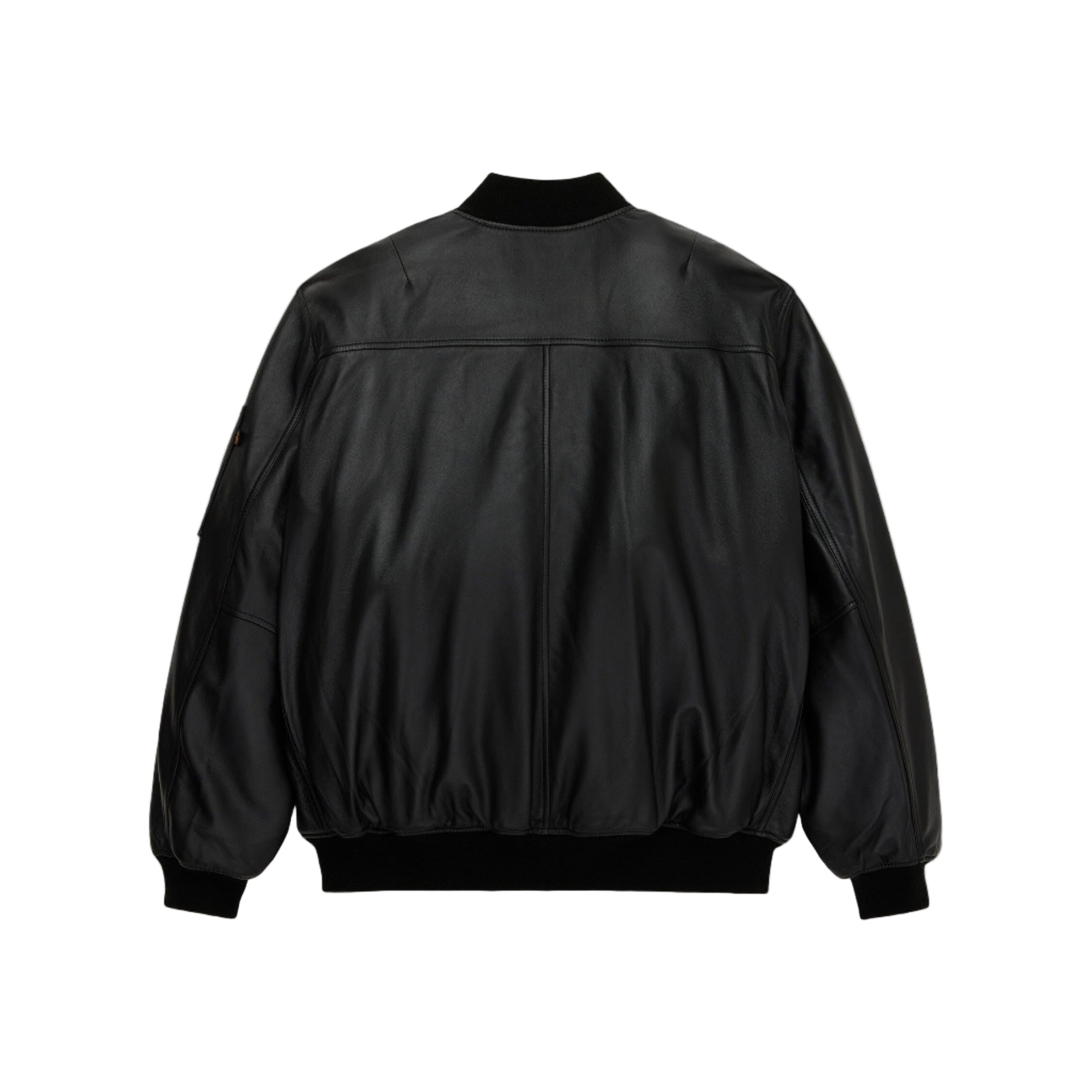 Alpha Industries Leather MA-1 Flight Jacket | Uncrate Supply