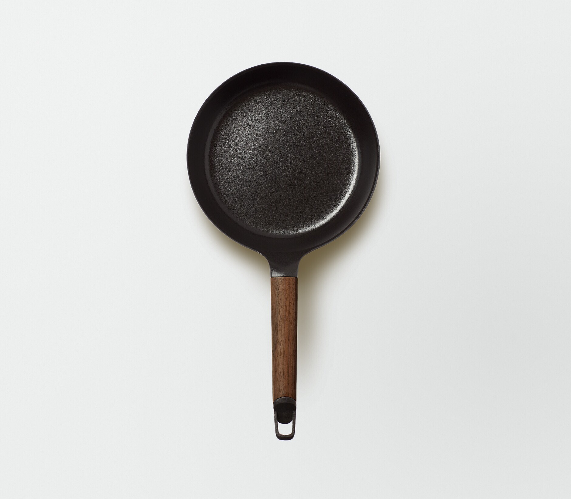 フライパン 20cm 【ガラスリッドセット】[ウォールナット