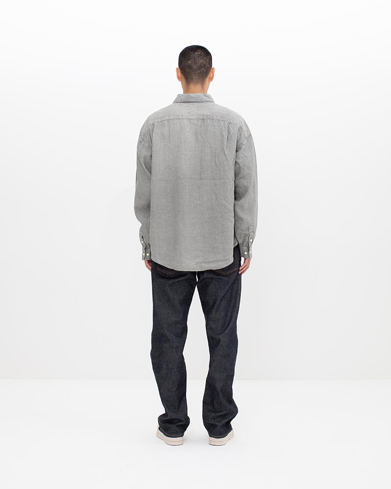 PALMER SHIRT L/S DMGD (LINEN) | Visvim Official North American Web