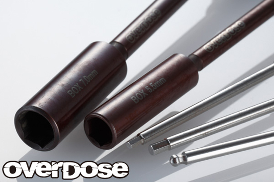 OVERDOSE ファクトリーツールセット(ヘックス 1.5/2.0, ボールポイント