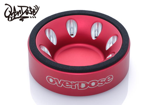 OVERDOSE マルチRC スタンド （レッド） [(有)ウエルド]