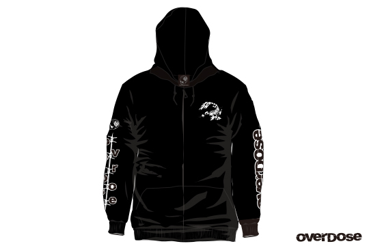 Limited Edition OVERDOSE ZIP UP パーカーカラー/ブラック [(有)ウエルド]