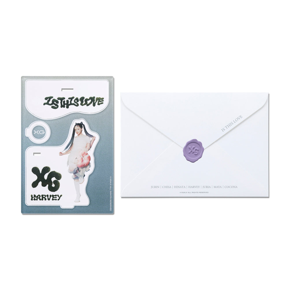 Acrylic Pen Stand -IS THIS LOVE- / HARVEY – XGALX OFFICIAL SHOP