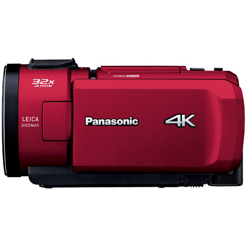 パナソニック デジタル4Kビデオカメラ HC-VX1M-R レッド｜ビデオカメラ