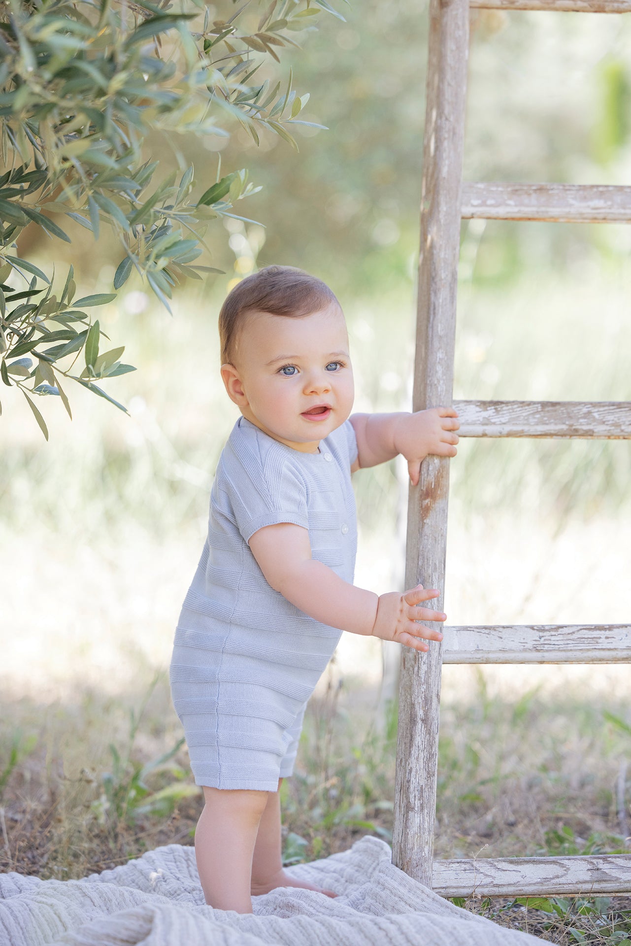 Ma Petite Olive Smocked Dress – Lolini