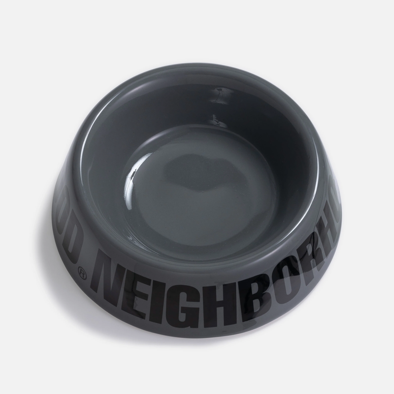 NEIGHBORHOOD CI DOG BOWL 陶瓷狗碗寵物碗灰色-251OTNH-AC03