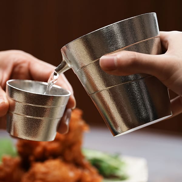 福介商店｜【銀雅堂】静波片口壺