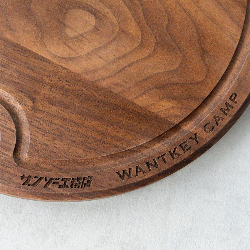 Wantkey Camp｜WANTKEY CAMP × サンゾー工務店 KC TOP PLATE｜聯名批柴神器