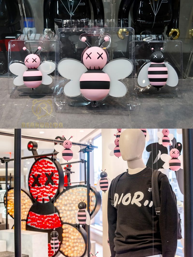 KAWS X DIOR BEE DISPLAY