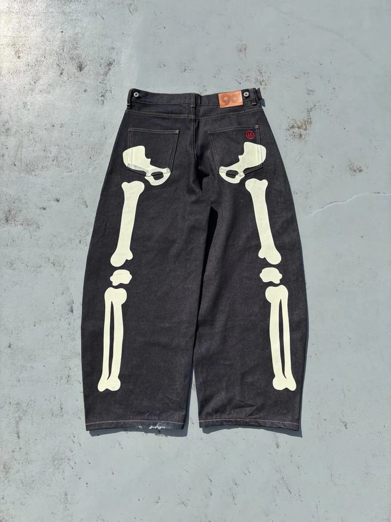 9090 Bone Rigid Denim Pants