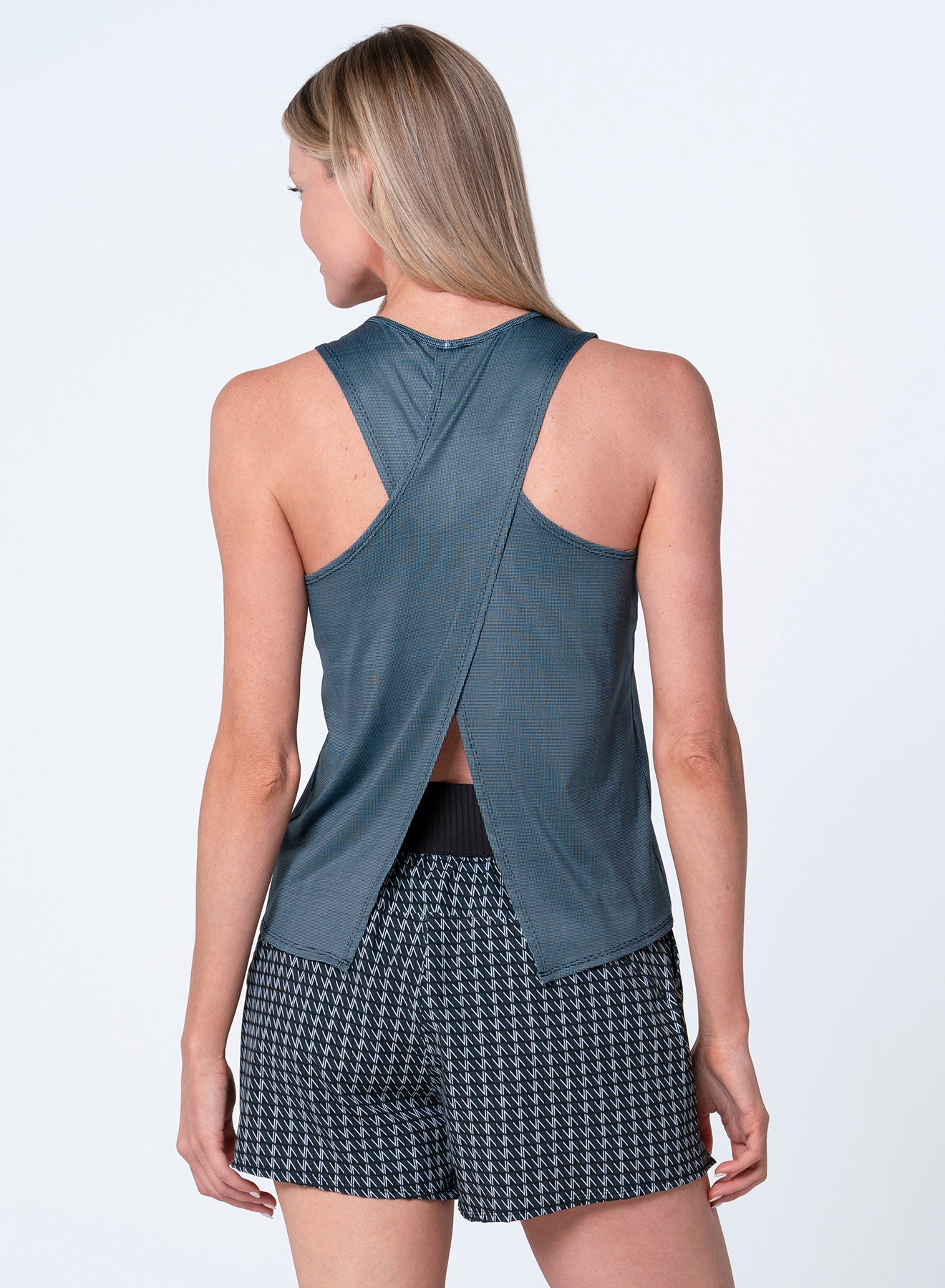 Cross Back Tank – Lucky in Love