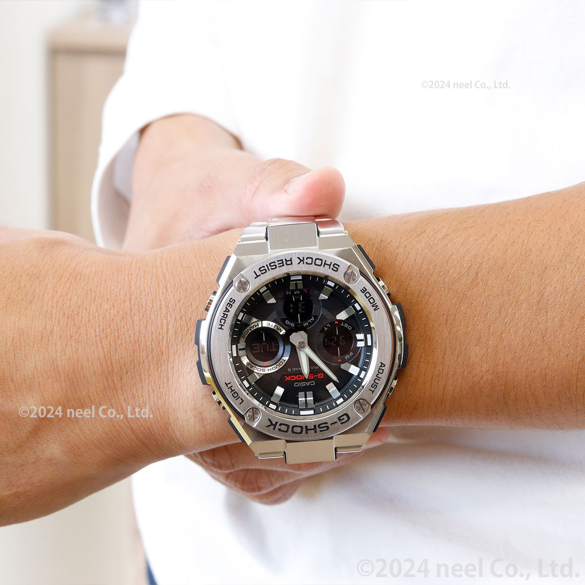 Gショック G-SHOCK 電波ソーラー 腕時計 メンズ アナデジ GST-W110D