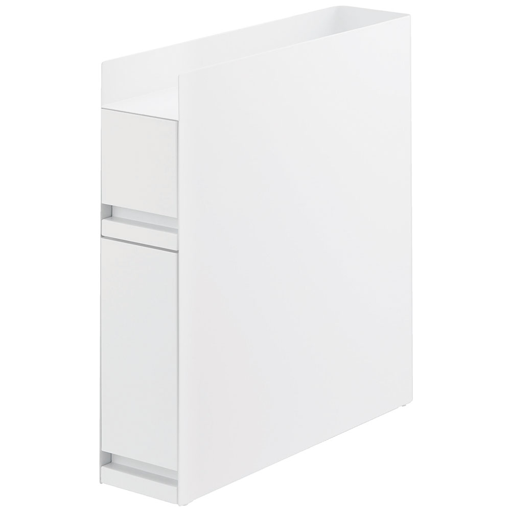 山崎実業 隠せる調味料ラック タワー 2段 （ホワイト）