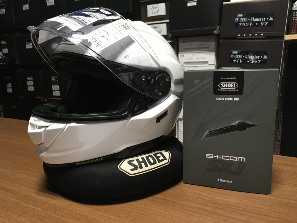 B+COM SX1 取付 | しゃぼん玉 -Shabondama-