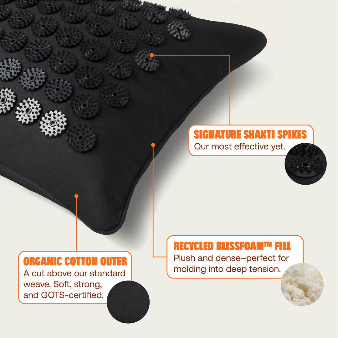 Premium Acupressure Pillow – Shakti Mat USA