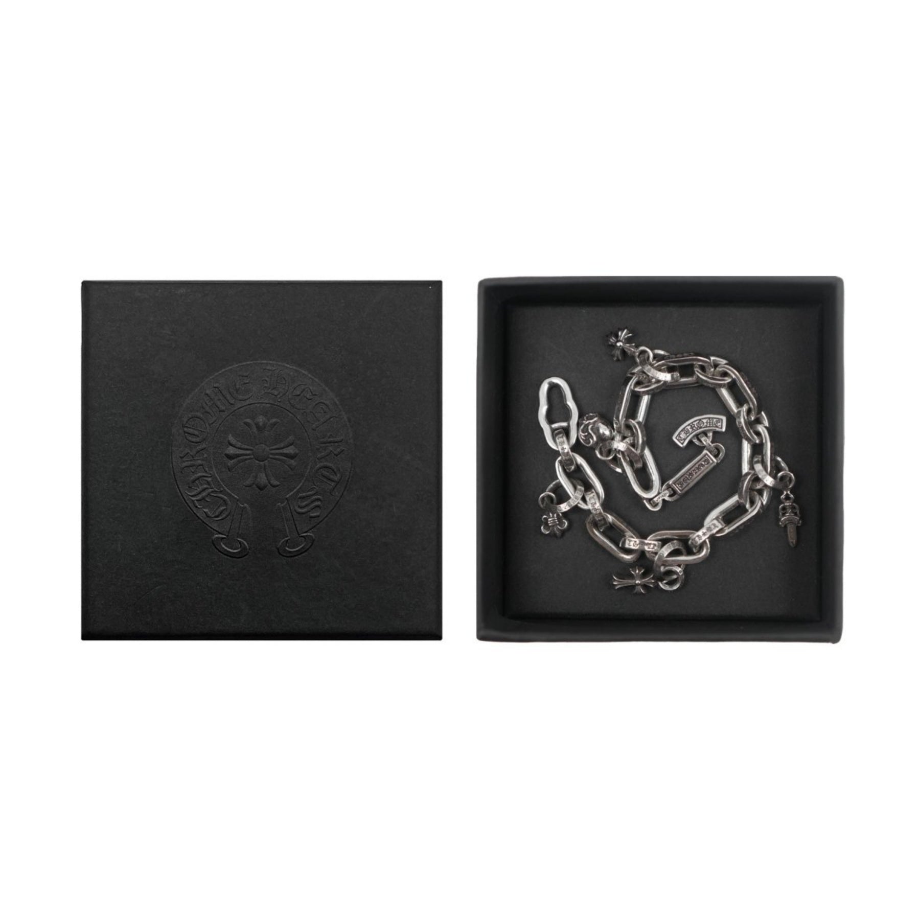 Chrome Hearts 925 シルバー マルチロゴ ペーパーチェーン