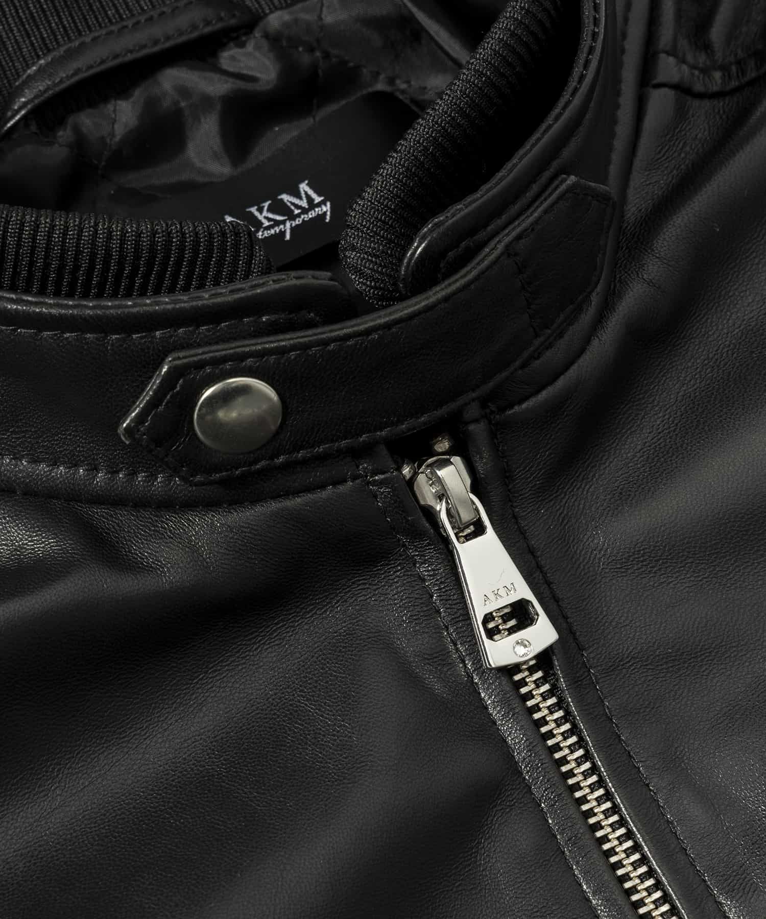 AKM Contemporary(エイケイエムコンテンポラリー)レザーブルゾン