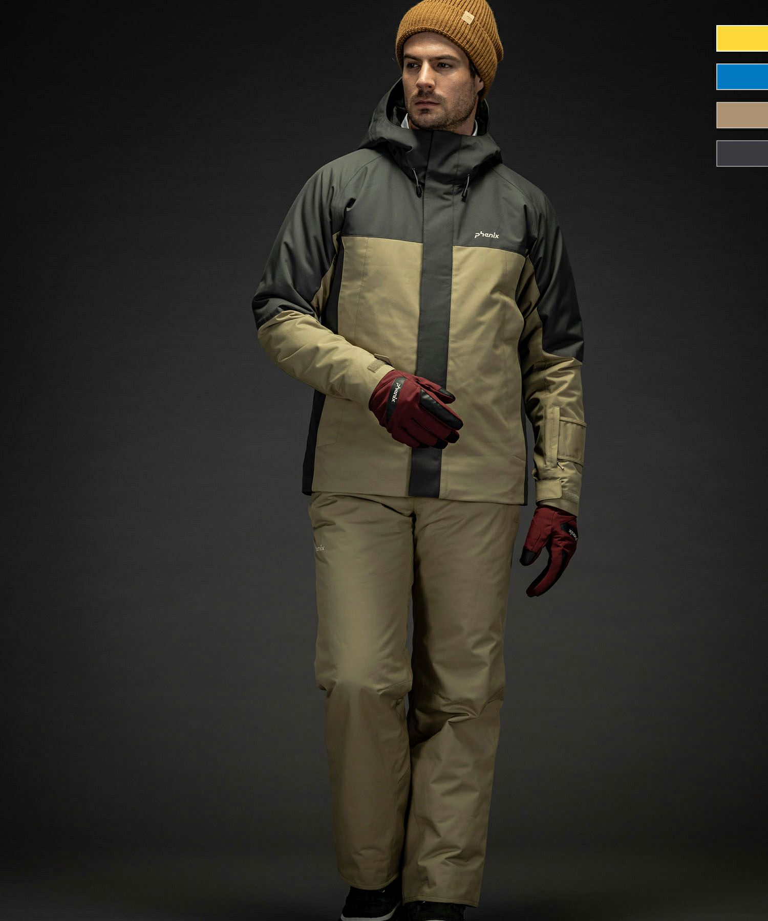 phenix(フェニックス)Color Block Two-piece カラーブロックツーピース