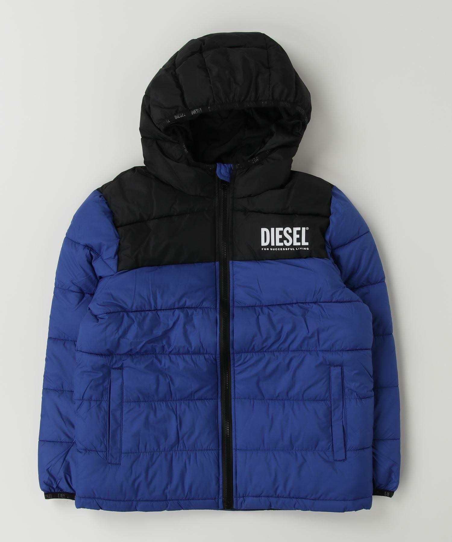 DIESEL(ディーゼル)Kids & Junior ブランドロゴダウンジャケットコート