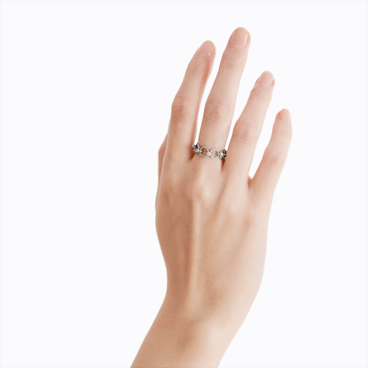 Diamond Link Ring 02 - SHIHARA