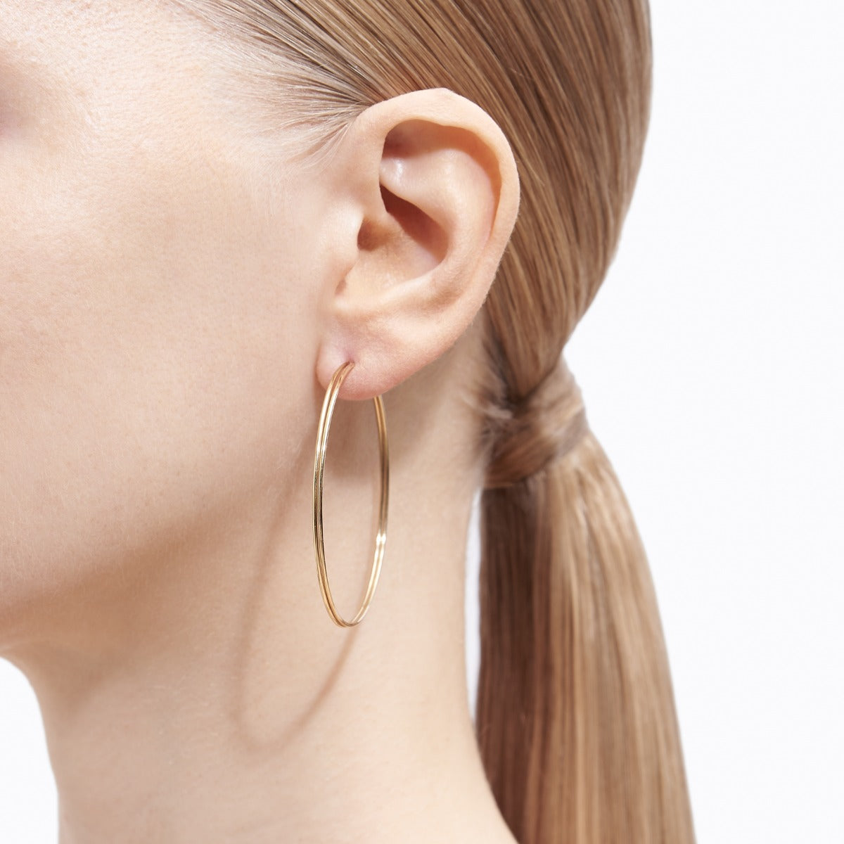 Double Hoop Pierce 50 - SHIHARA