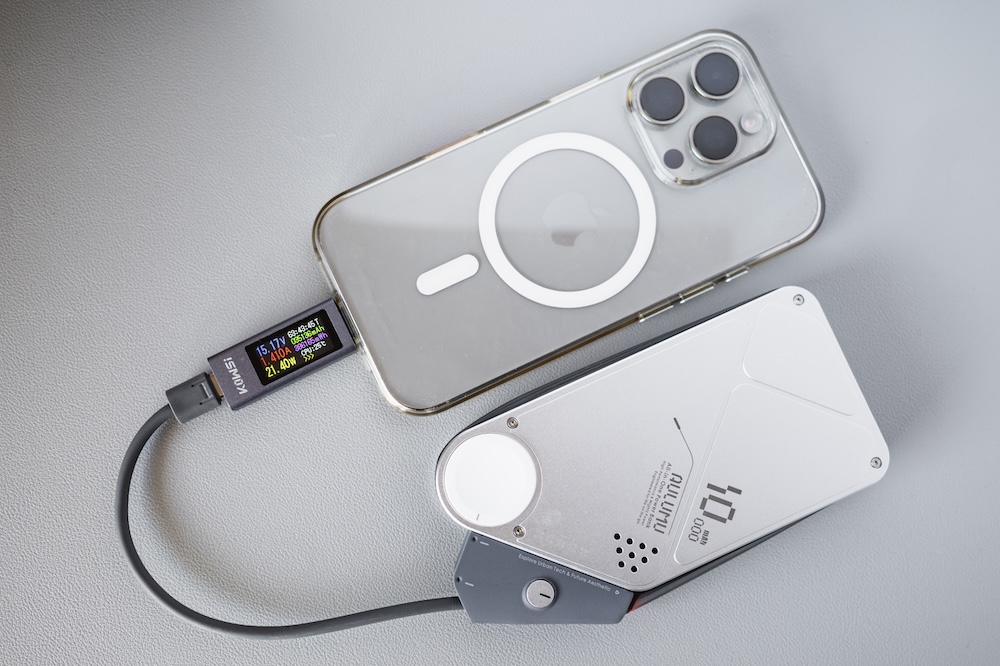 AULUMU M10 3in1 両面MagSafe対応モバイルバッテリー レビュー