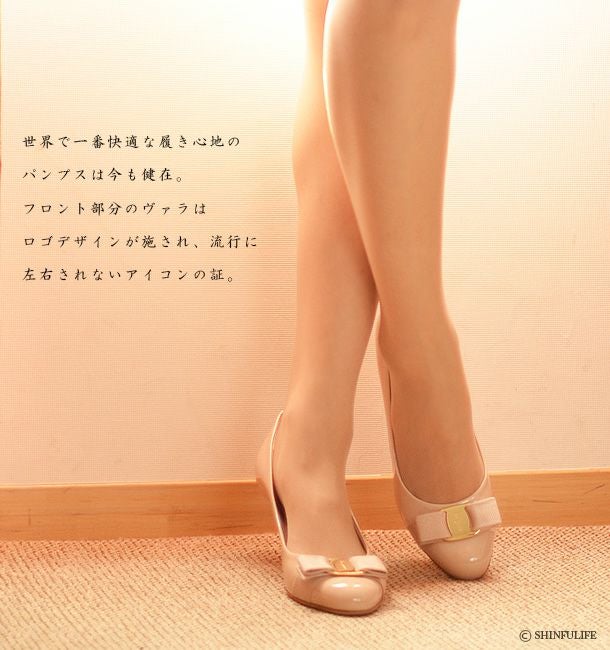 CARLA70 カルラ レディース エナメルパンプス |フェラガモ Ferragamo