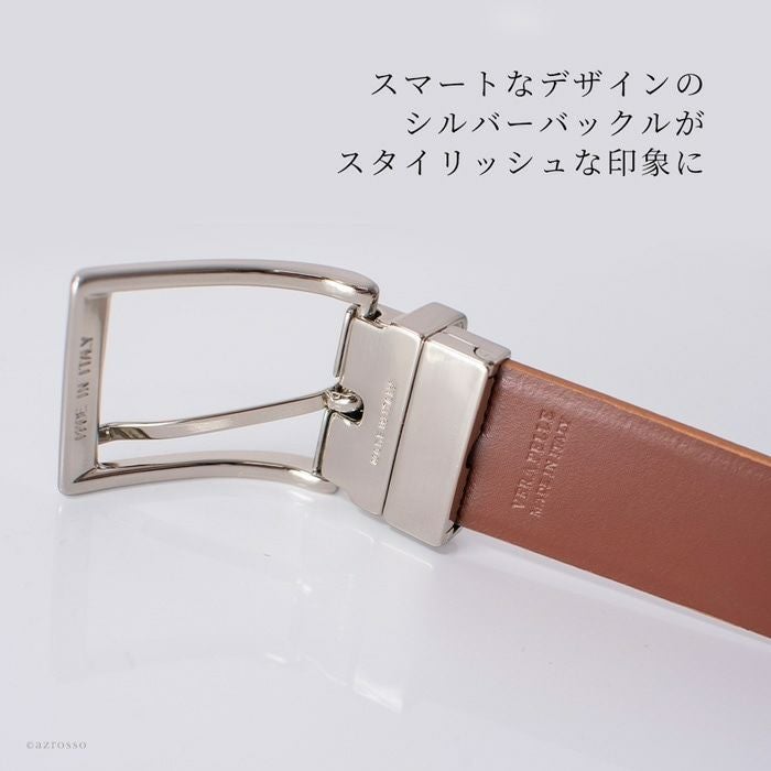 レザー メンズ リバーシブルベルト イタリア製 チーロエスポジトの通販