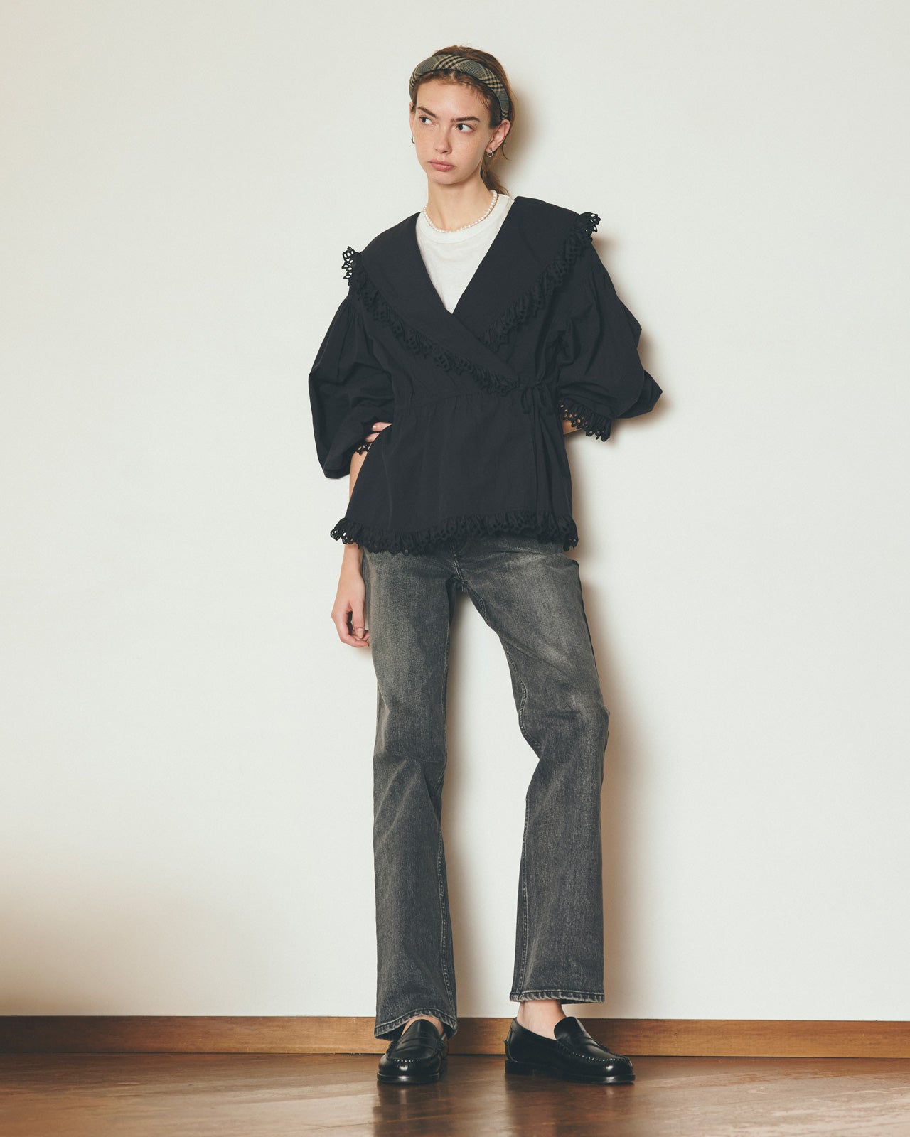 KITTY STRETCH DENIM PANTS – Shinzone