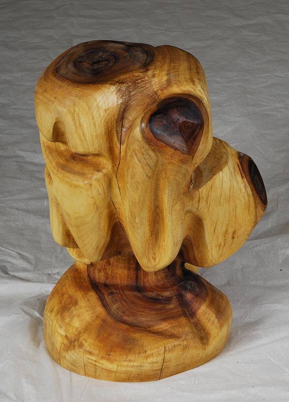 木彫刻・椅子 Wood Sculptures Chair – Katsutoshi SHIRASUNA 白砂勝敏