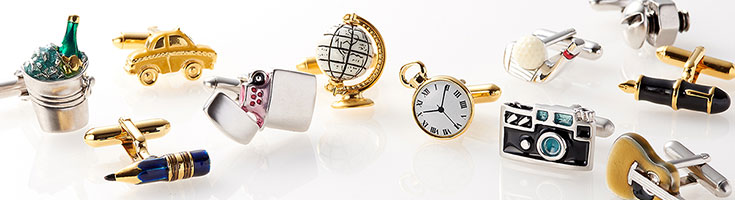 個性的なユニークモチーフカフスボタン / カフスリンクス | ozie 公式