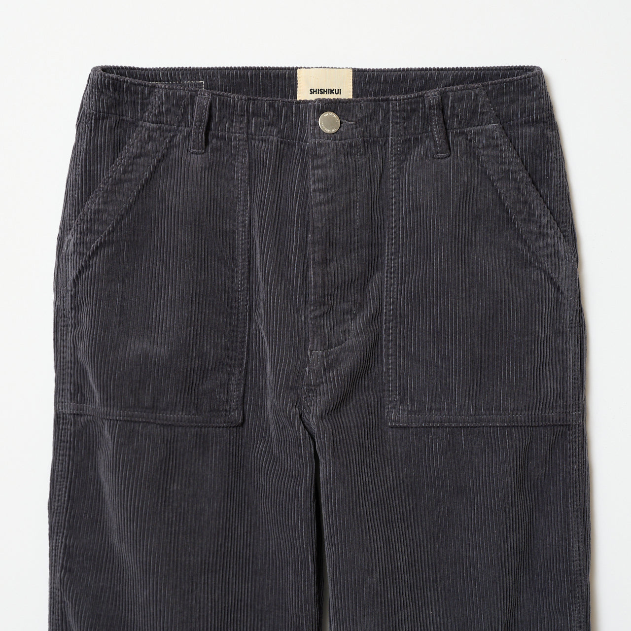 CORDUROY BAKER / CHARCOAL GRAY – SHISHIKUI