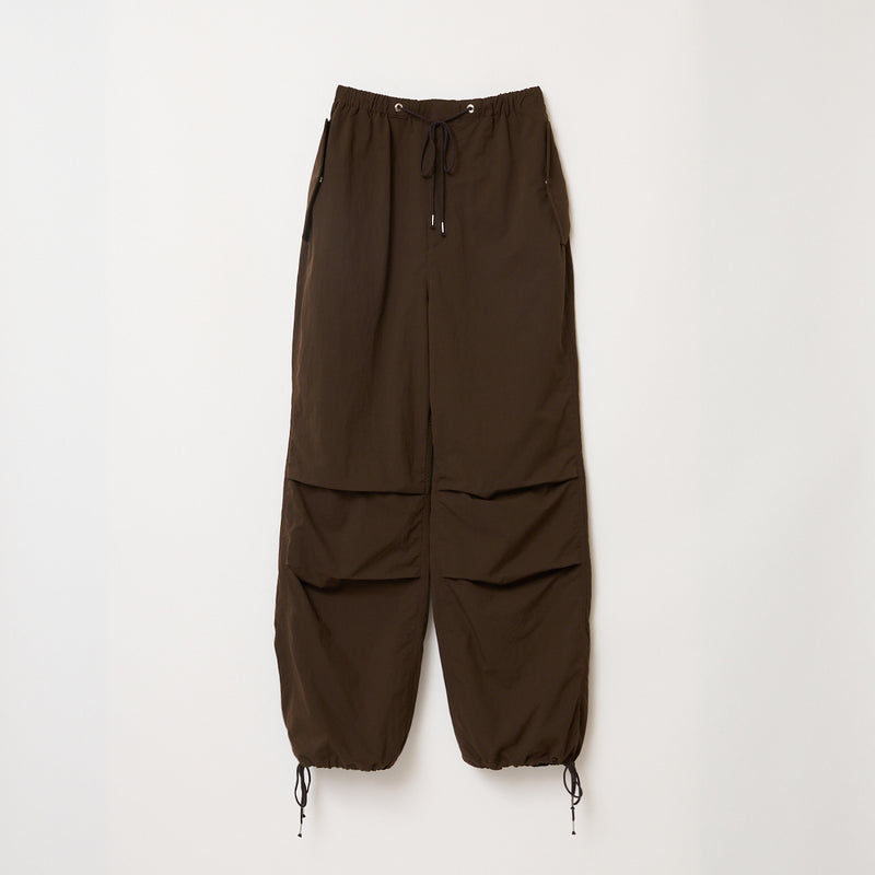 PARACHUTE PANTS / D BROWN – SHISHIKUI