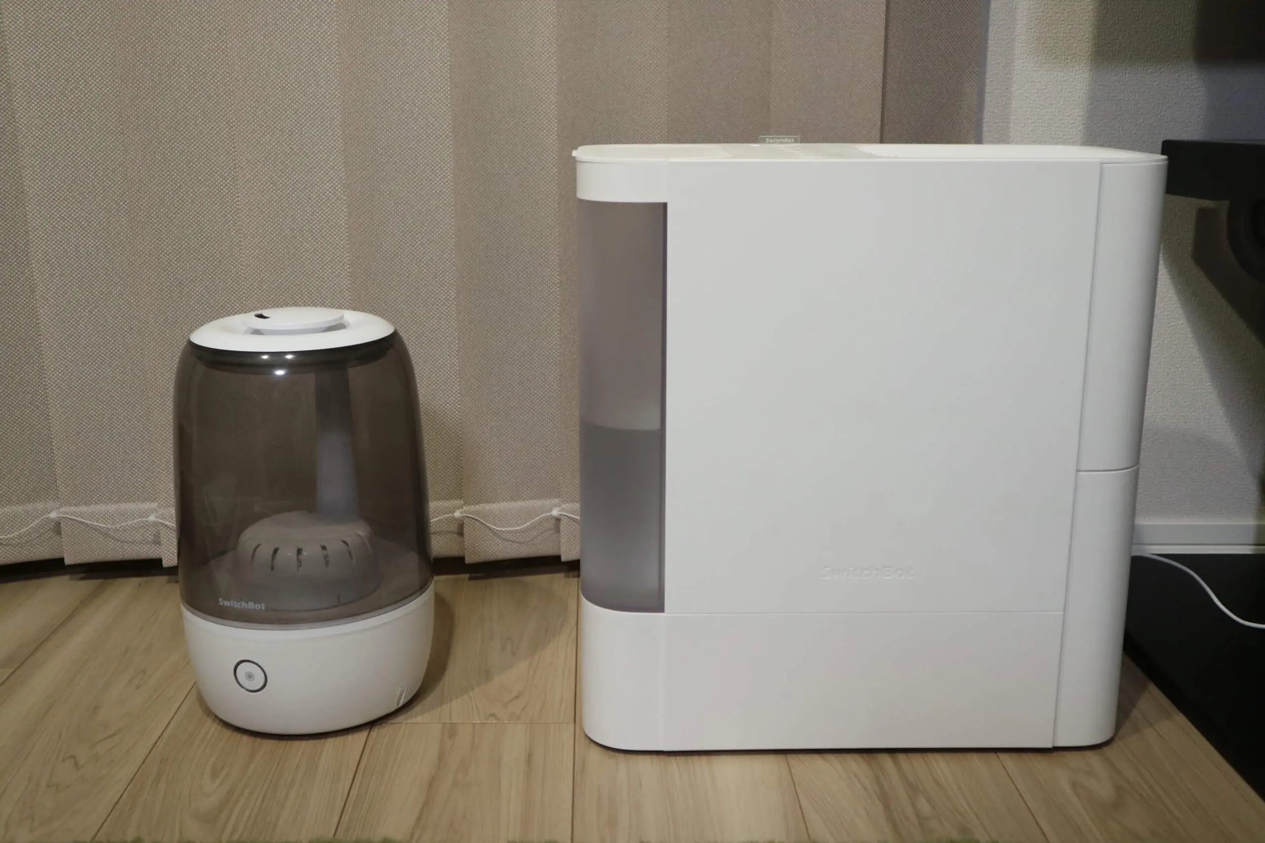 レビュー】SwitchBot 気化式加湿器｜結露や雑菌が繁殖しにくい自動乾燥