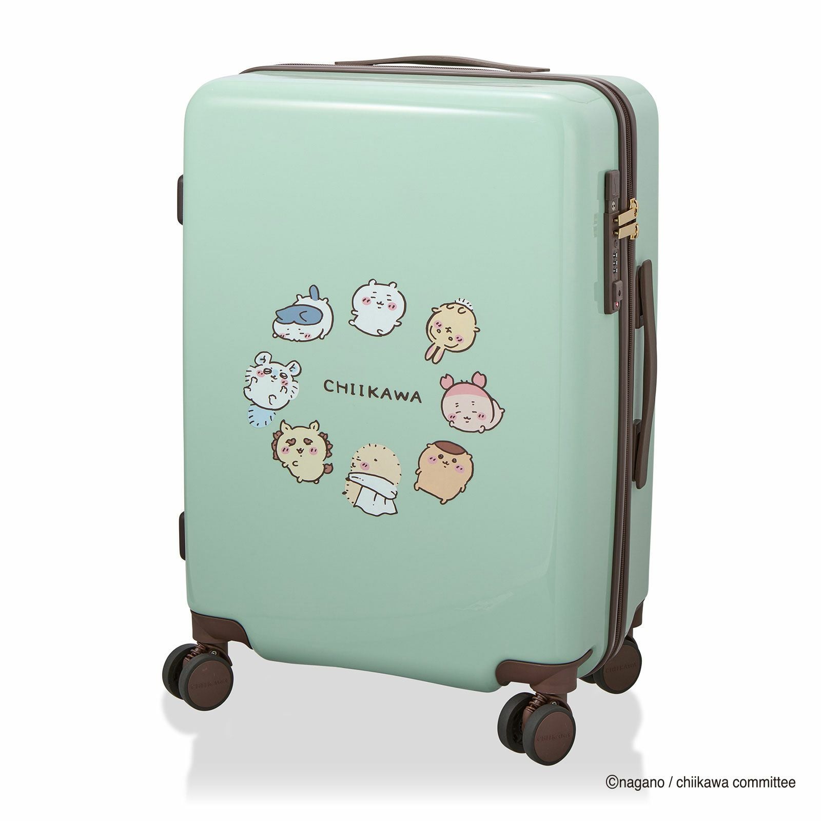 スーツケース ちいかわ Mサイズ ジッパータイプ HPL2342-56 | シフレ