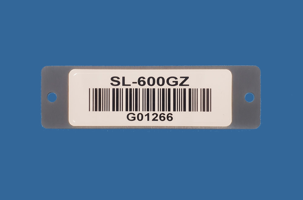 セララベルSL｜耐熱性ステンレス基板にセラミックスを焼き付けたラベル