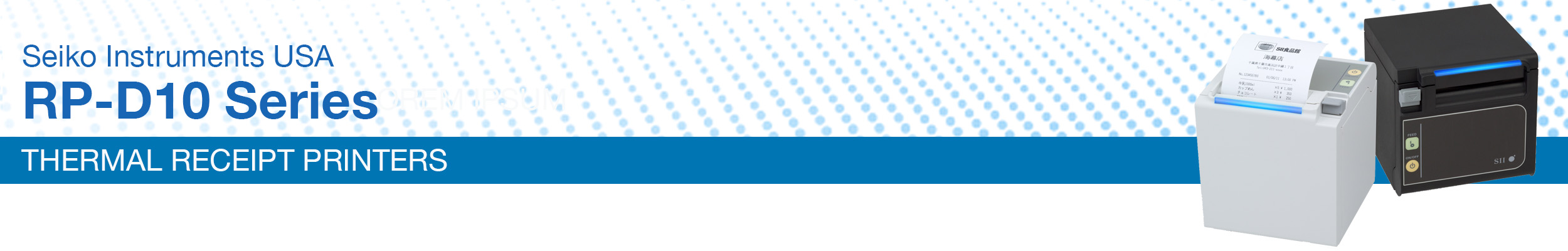 RP-D10 Series Receipt Printers – Thermal Printers | Seiko