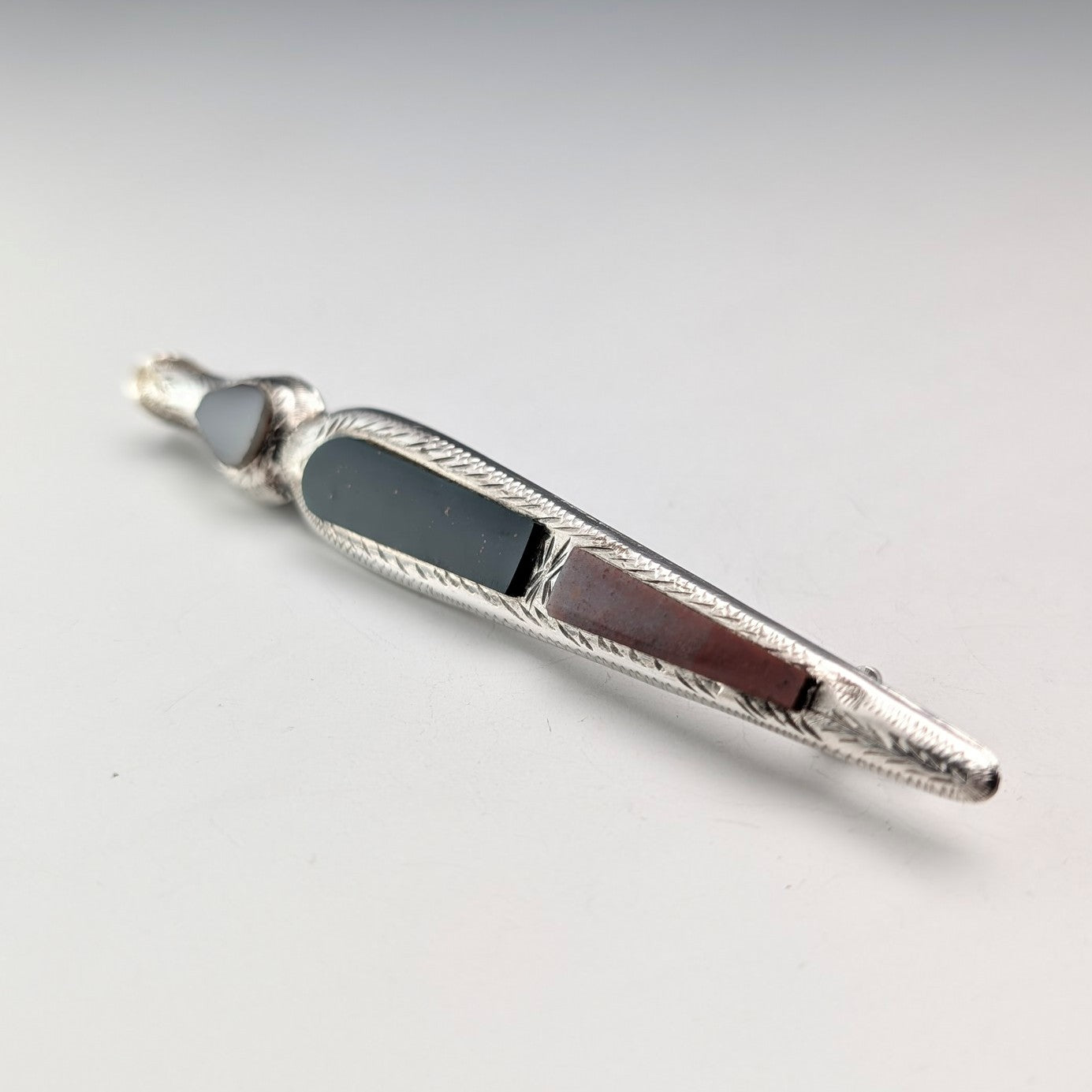 アンティーク 9ctゴールド＆パール グレープブローチ ケース入