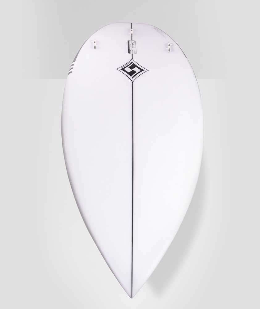 5'10 – HighFlyer 3.0 – 29.0 L – EPS - Silver Surf Surfboards