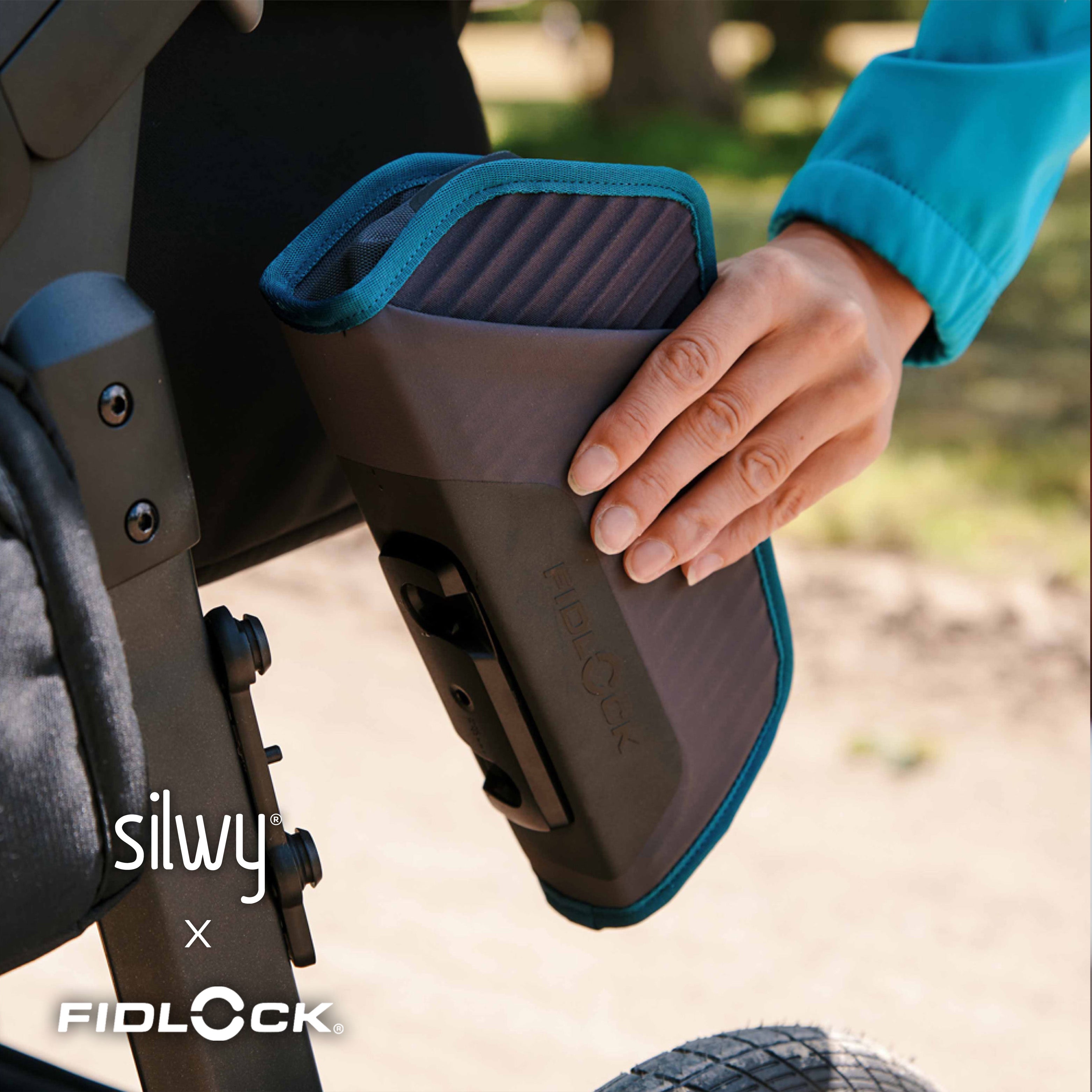 Magnet bag FIDLOCK TWIST essential bag BLUE incl. bike base